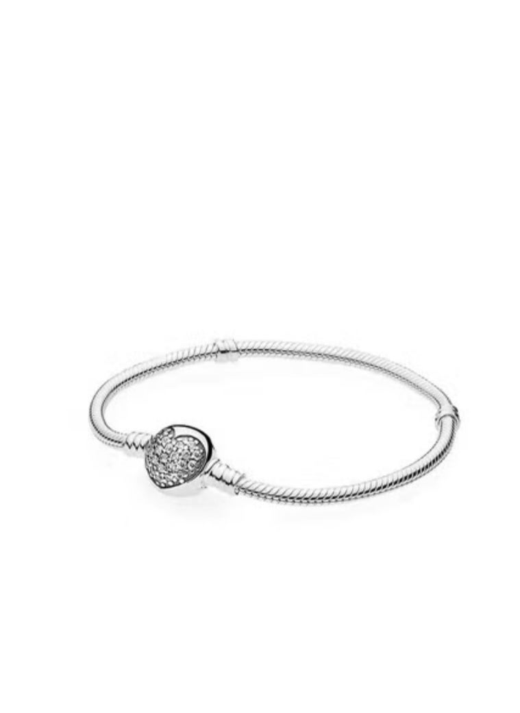 Pandora Violet Silver Love bracelet 