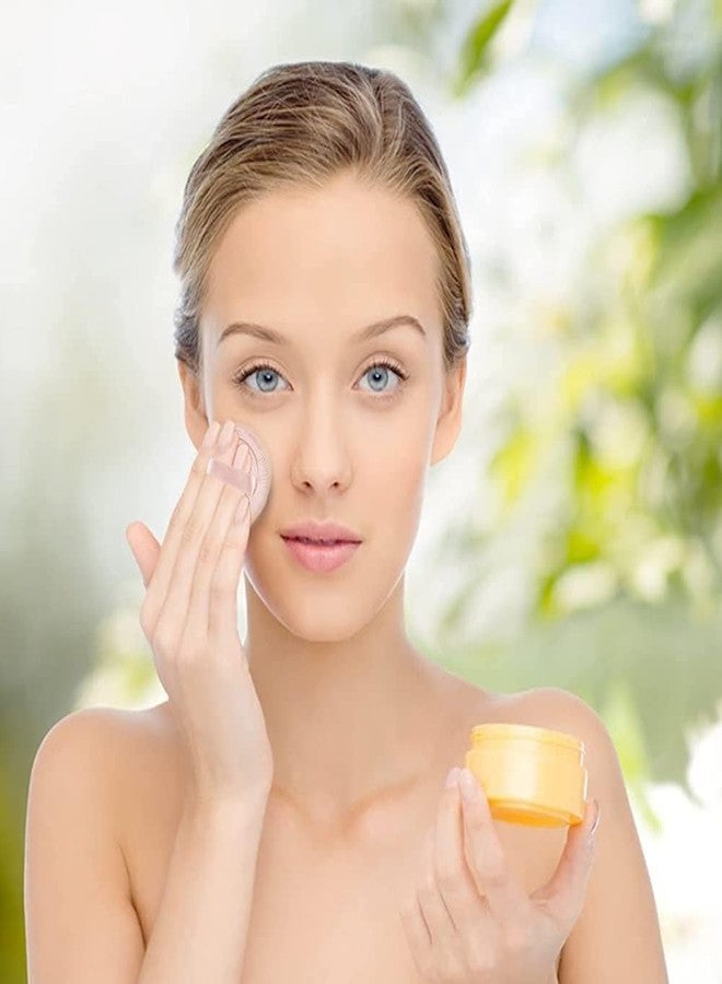 Ruby Face Rubyface Pure Cotton Powder Puff,Puff, for Powder Foundation, 3 Normal size, Blending for Loose Powder Mineral Powder Body Powder (12pcs-BIG) - Image 4