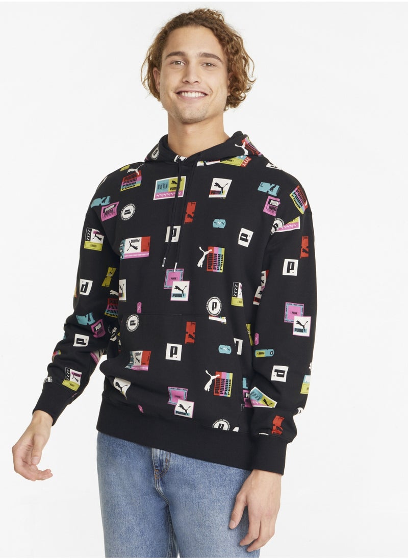 PUMA - Brand Love Printed Mens Hoodie - Image 1