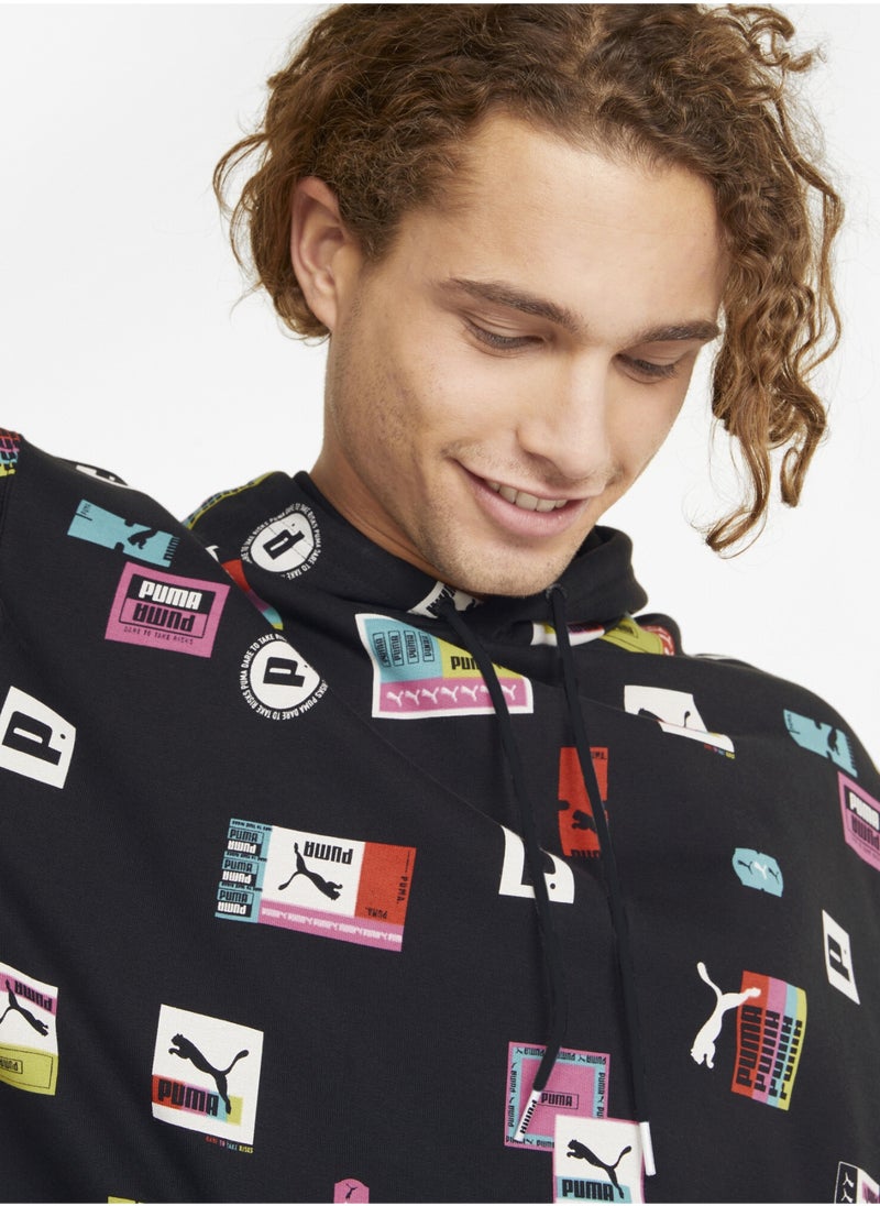 PUMA - Brand Love Printed Mens Hoodie - Image 1