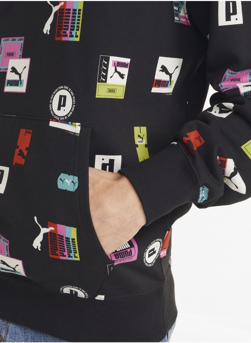 PUMA - Brand Love Printed Mens Hoodie - Image 1