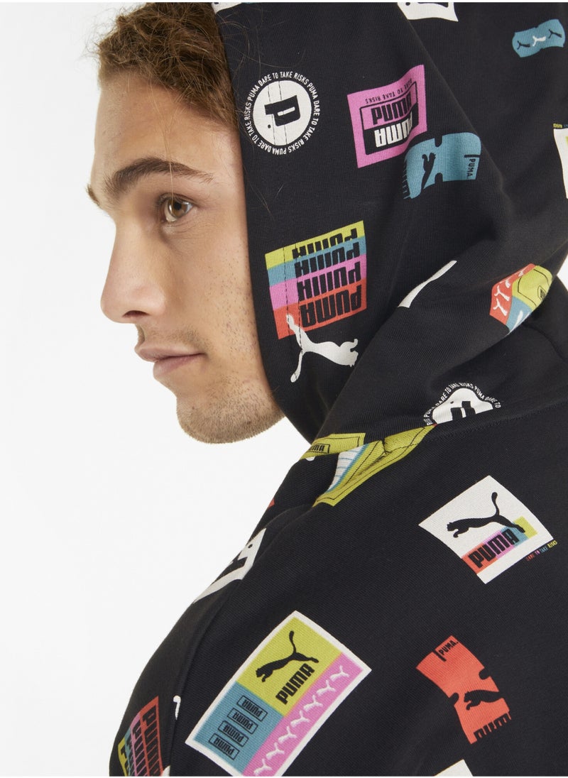 PUMA - Brand Love Printed Mens Hoodie - Image 1