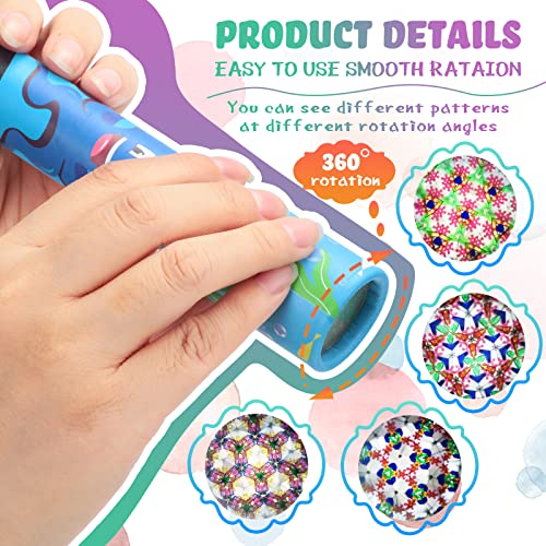 Yunsailing 30 Pcs Classic Kaleidoscopes Party Favors Vintage Mini Kaleidoscope Party Favor Educational Toy for Kids Valentine's Return Gifts School Classroom Prizes Goodie Bag Fillers(Lovely) - Image 4