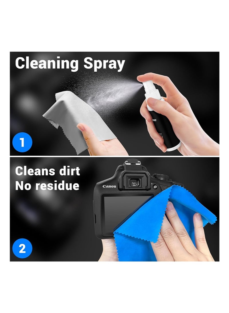 Opula Professional Camera Lens Cleaning Kit，Blower，Lens Cleaning Pen， 25ml Cleaning Spray，Lens Cleaning Paper，Lens Cleaning Cloth - Image 4