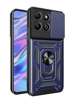 Generic Shield Full Protection Case With Metal Ring &Slide Camera Cover For honor x7c cover  - Image 2