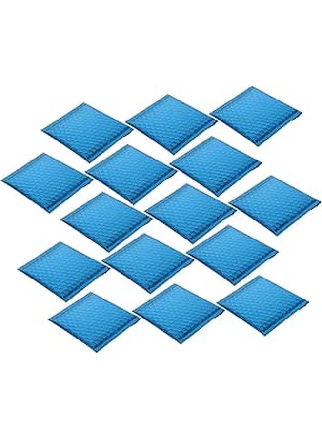 Blue Aluminum Foil Bubble Mailing Bags Self Seal Padded Envelope Mailers 50pcs - Image 1