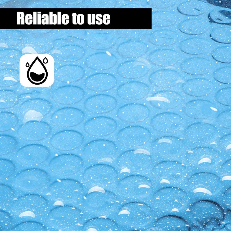 Blue Aluminum Foil Bubble Mailing Bags Self Seal Padded Envelope Mailers 50pcs - Image 4