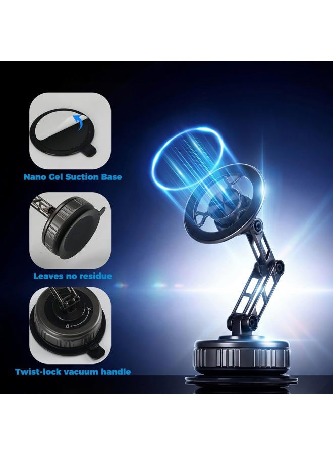 EdenseeLake Magnetic Car Phone Holder Flexible 3 Axis - Image 5