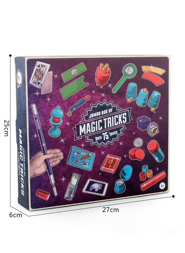 Y&D 17-Piece Creative And Imaginative Starter Magic Tricks Portable Set For Children Box of Magic Tricks for Kids & Adults Magic Box Gift for Kids Magic Set Magician Game Indoor Game Magic Set for Children Best Gift for Beginners - Image 2