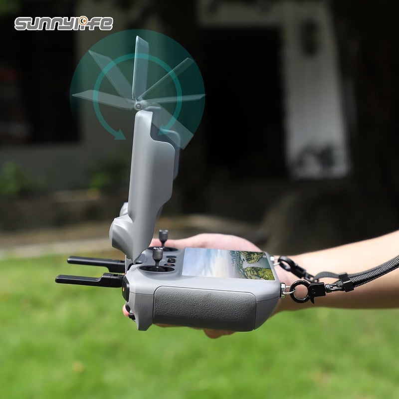 2 في 1 واقي وحدة التحكم غطاء شمسي حماية عصي التحكم غطاء مراقبة واقي شمسي لـ DJI RC 2/1 لـ Air 3/ Mini 3 Pro (لـ RC 1) - Image 5