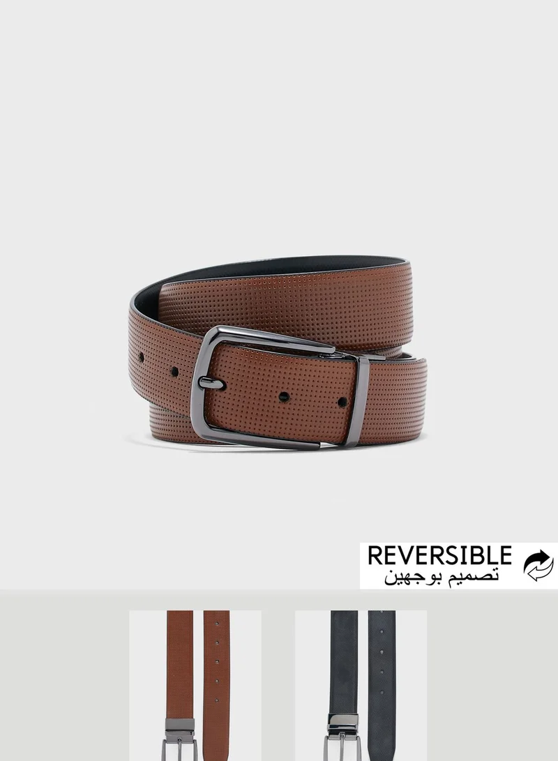 ALDO Men's leather reversible belt