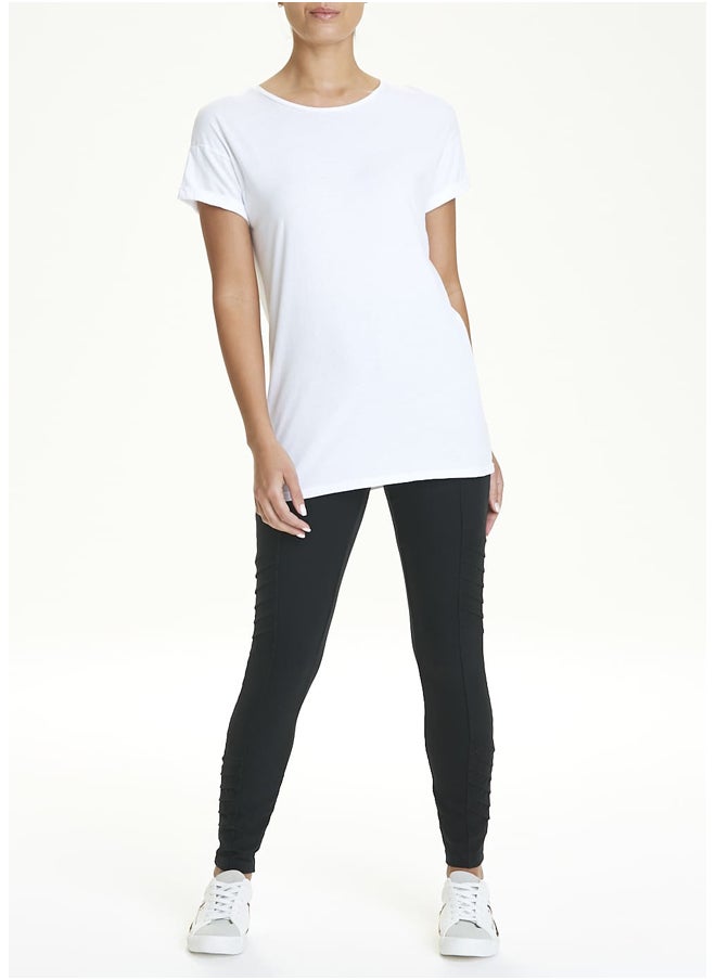 Matalan Black Biker Jeggings  - Image 2