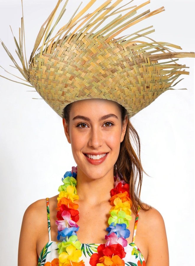 BESPORTBLE Hawaii Luau Hat, Funny Farmer Mexican Party Hat for Women Men Summer Beach Party Costumes Accessories - Image 4