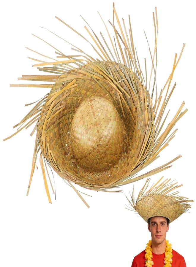 BESPORTBLE Hawaii Luau Hat, Funny Farmer Mexican Party Hat for Women Men Summer Beach Party Costumes Accessories - Image 1