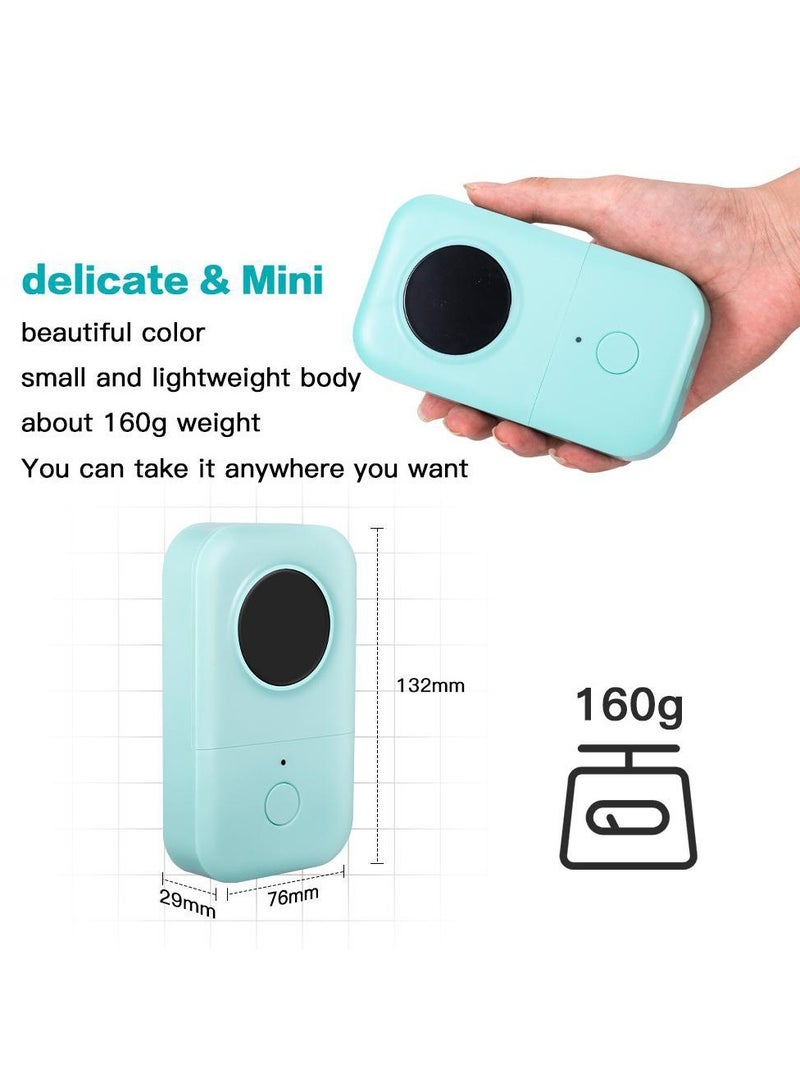 general D30 Label Maker Machine with Tape, Portable Bluetooth Printer, Small Smart Phone Handheld Sticker Mini Labeler Multiple Templates Font Icon Easy to Use Inkless Rechargeable F Office Home - Image 4