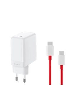 OnePlus One Original OnePlus 65W Warp Fast Charger Dash Adapter USB-C Cable 1+ 7 7T Pro 6T 5  - Image 1