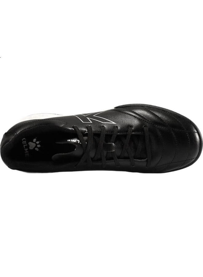 Kelme Tf Soccer Shoes For Men, Adults And Teenagers, Breathable Non-Slip Cleats, Professional Training Football Boots, Black, Size 42 - Image 1