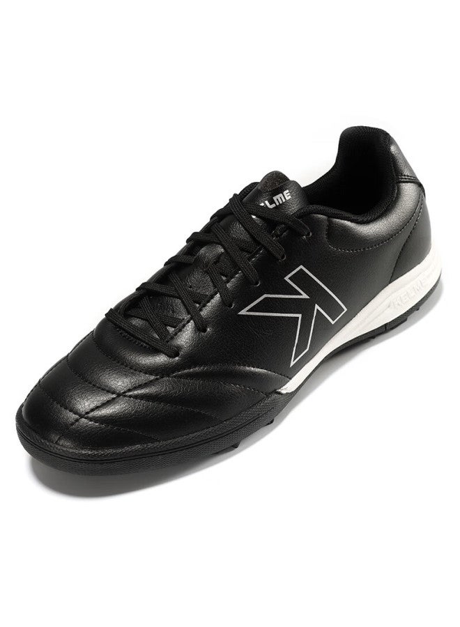 Kelme Tf Soccer Shoes For Men, Adults And Teenagers, Breathable Non-slip Cleats, Professional Training Football Boots, Black, Size 42 - Image 2