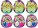 JARU Glitter Glow in the Dark Slime Putty Fidget Toys 6 Pack 12 Units Stretchy Sensory Putty for Kids Stress Relief Toy Mini Slime Party Favors Goodie Bag Stuffers 50526s - Image 3