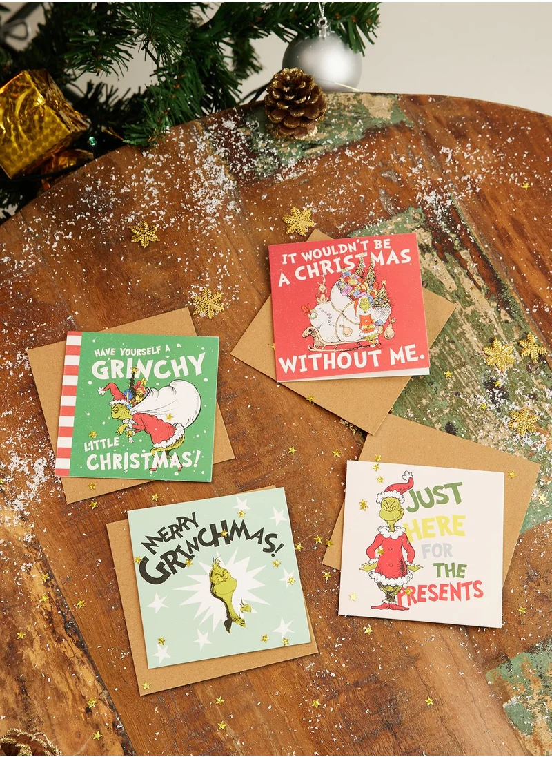 Typo The Grinch Christmas Card 20 Pack