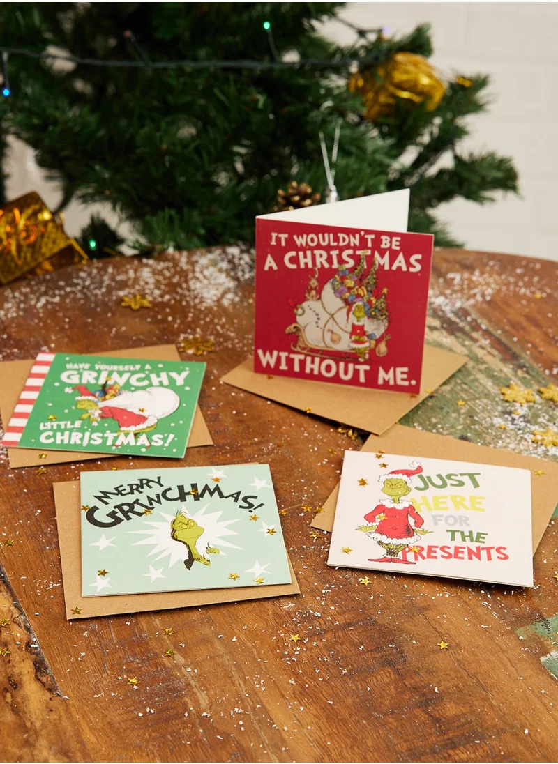 Typo The Grinch Christmas Card 20 Pack