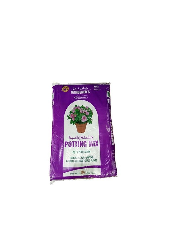 KNP Potting-Soil - Gardener's Planting Soil Mix no.1- 10 LITRES