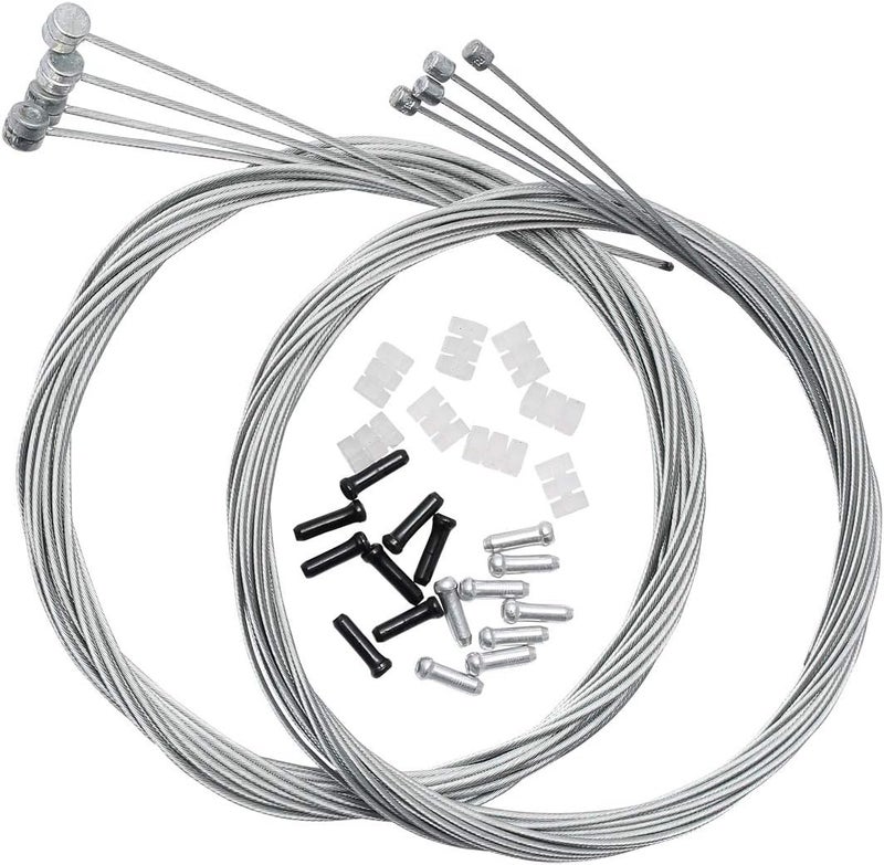 Bicycle Derailleur Shifter Cables,Brake Cables Set for Shimano Sram Road Mountain Bike
