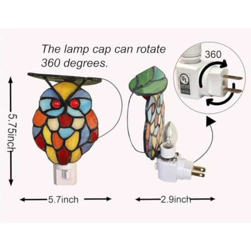 Stained Glass Night Light.HMJ7031 - Image 2