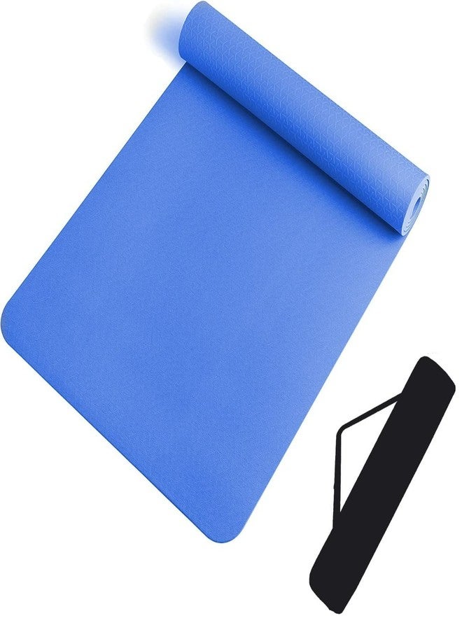 HOMENITY® - Yoga Mats for Women & Men 4mm - 6mm Material with Carrying Bag for Indoor and Outdoor Exercise mat for home workout Anti-slip Mat - Image 1