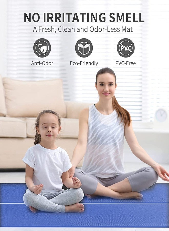 HOMENITY® - Yoga Mats for Women & Men 4mm - 6mm Material with Carrying Bag for Indoor and Outdoor Exercise mat for home workout Anti-slip Mat - Image 4