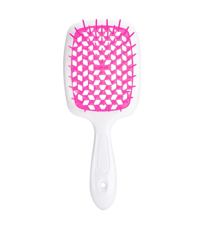 Vented Wide Tooth Comb For Gentle Detangling Wet Dry Curly Hair Comfortable Grip - Image 2