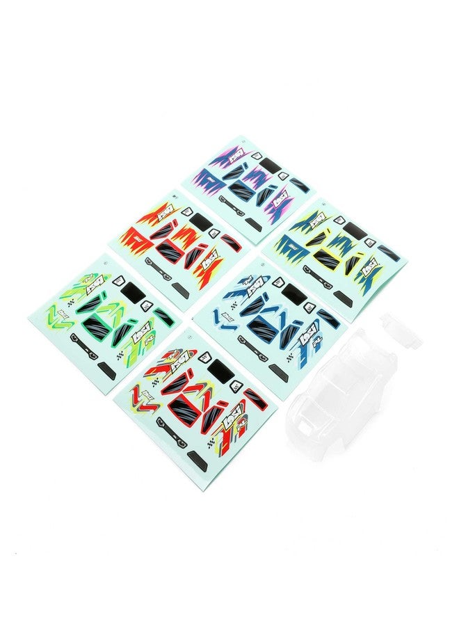 Pro-Line Racing Axis T Body, Proline OE, Spoiler, Stickers, Clear: Micro-T, PRO-2631