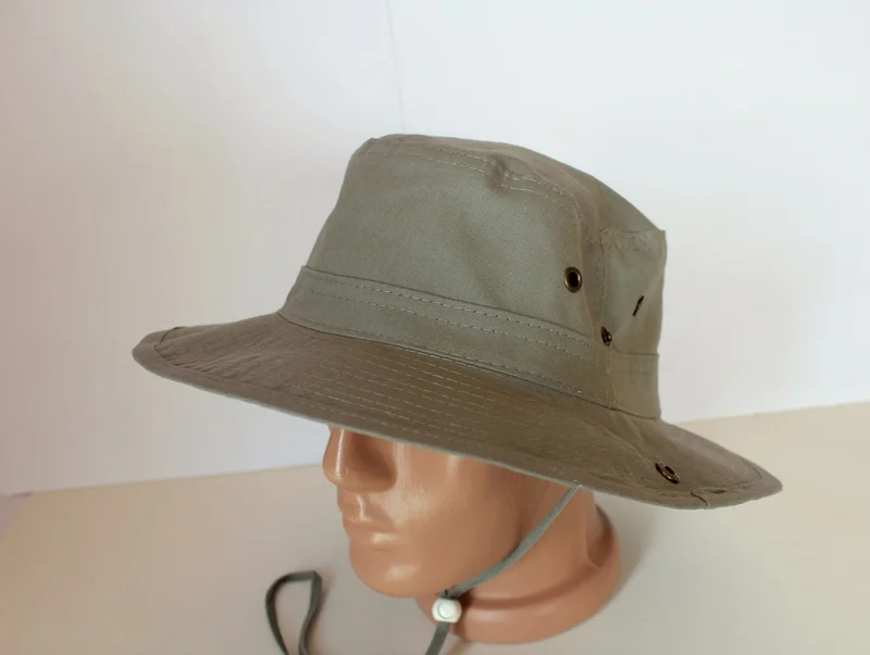 سويوتي Arıcı Store Summer Foldable Dark Gray Cotton Safari Hat