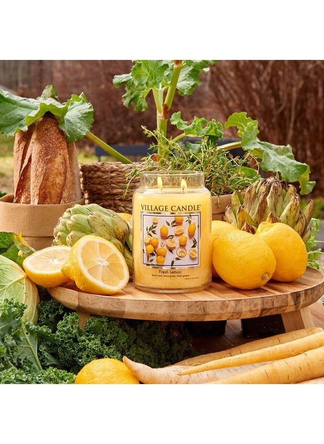 Village Candle Village Candle Fresh Lemon Small  - Image 2