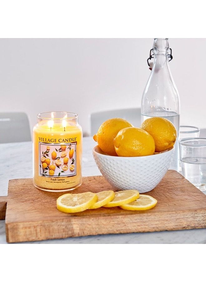 Village Candle Village Candle Fresh Lemon Small  - Image 4