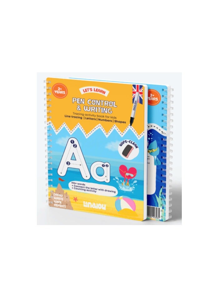 لانالو كتاب الأنشطة و التحكم بالقلم انجليزي 1 كتاب