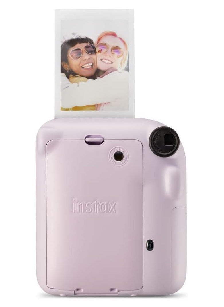 Instax - Fujifilm Instax Mini 12 Instant Camera - Lilac Purple + 20 Film - Image 1