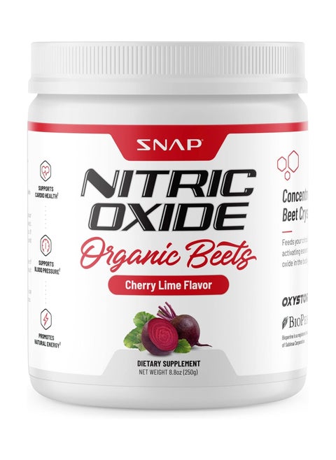 Organic Nitric Oxide Booster Beet Root Powder | Supports Blood Pressure, Heart Health, Natural Energy | Circulation Superfood | 30 Servings | Lime