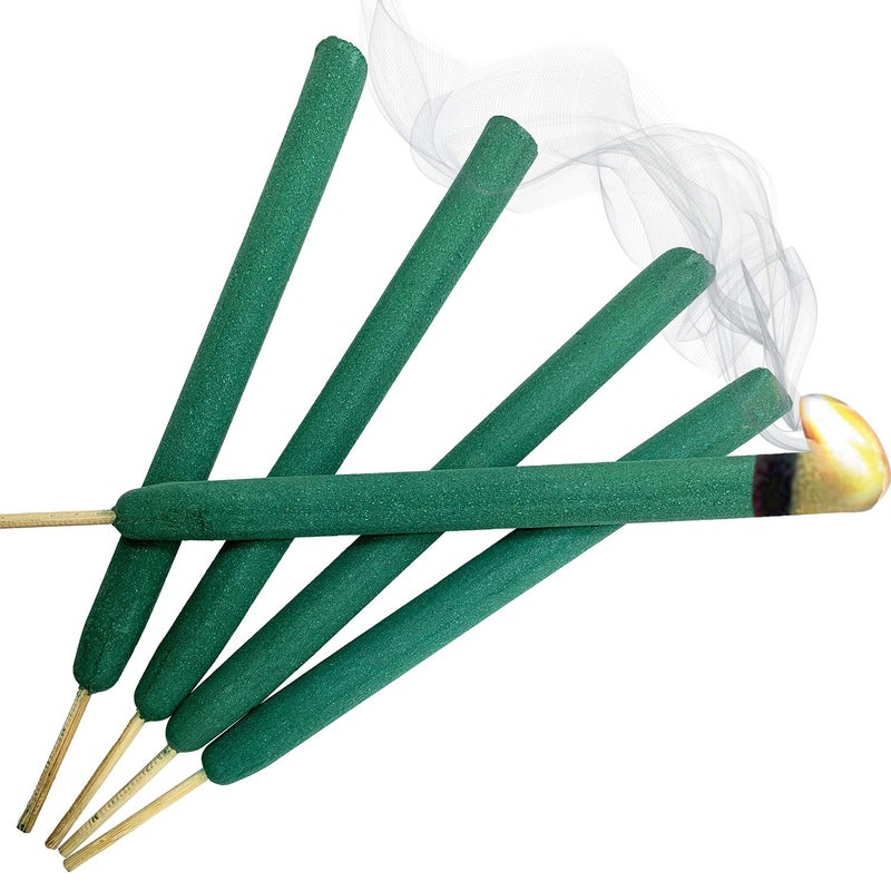 W4W Mosquito Repellent Sticks Extra-Thick - Outdoor Use Reaches Up to 10-12 feet - Each Stick Burns for hours - (3 Pack Contains 15 Repellents ) - Image 1