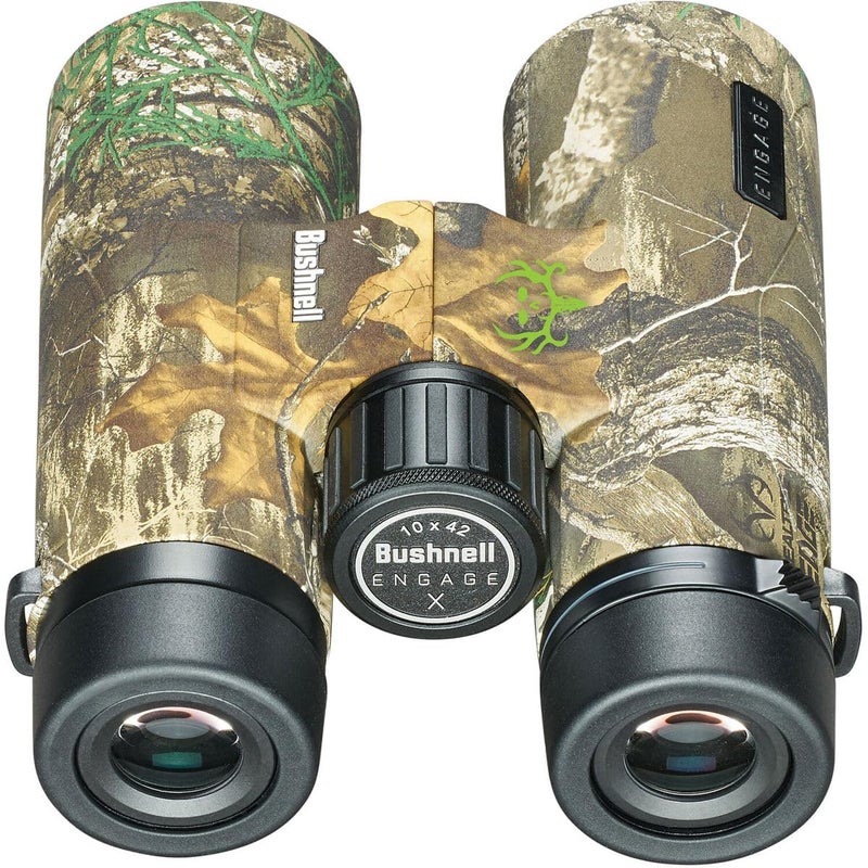 Bushnell Bushnell Engage X 10x42mm Binoculars, IPX7 Waterproof and Lightweight Binoculars for Hunting, Travel, and Camping in Realtree Bone Collector Camo  - Image 2