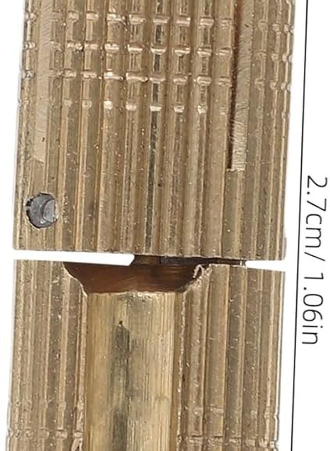 Artibetter 8Pcs Invisible Cabinet Hinges Brass Barrel Hinge For Jewelry Box Silent Operation - Image 3