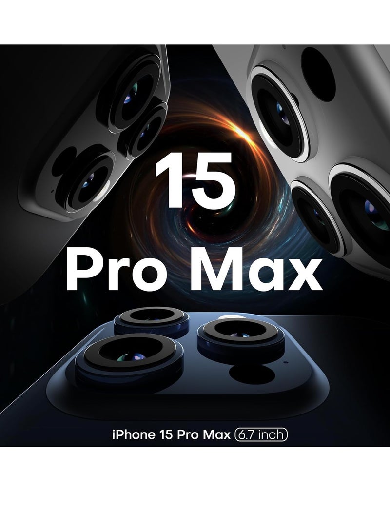 ELTRAZONE [5 in 1] Magnetic Case for iPhone 15 Pro Max [Military Grade Drop Protection], Transparent Slim Fit Designed for Magsafe Case-Clear - Image 2