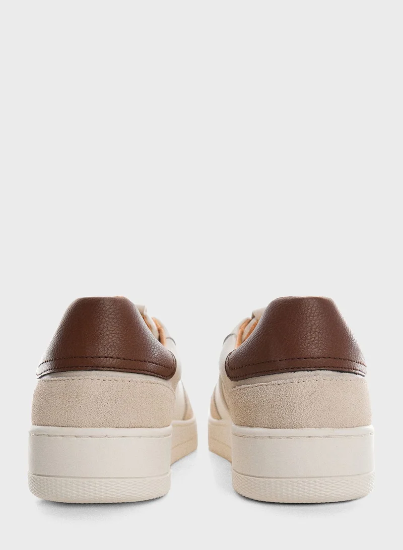 Mango Man Casual Low Top Sneakers