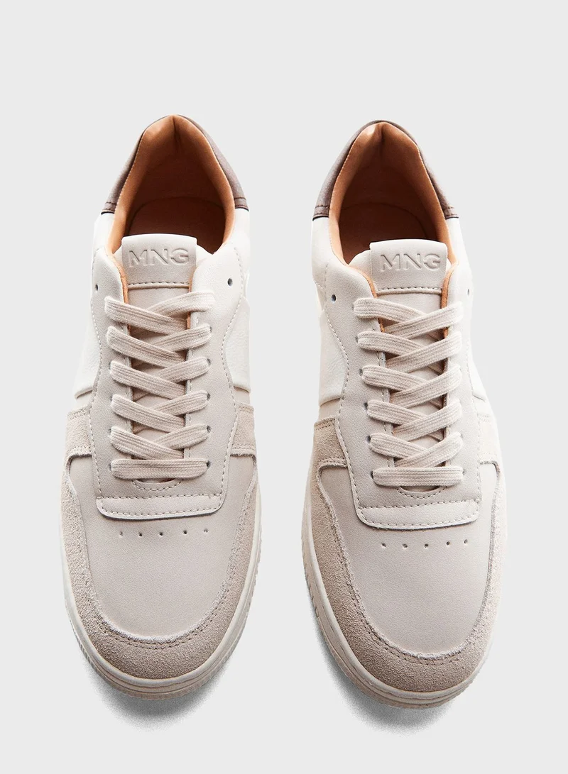 Mango Man Casual Low Top Sneakers