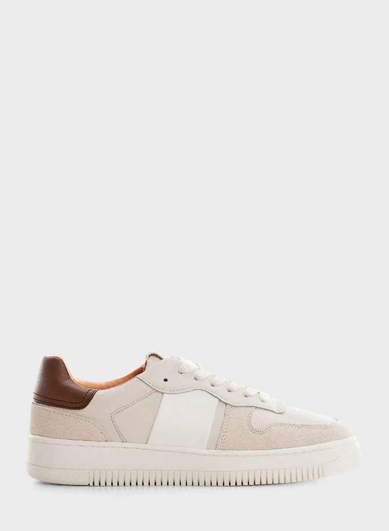 Mango Man Casual Low Top Sneakers