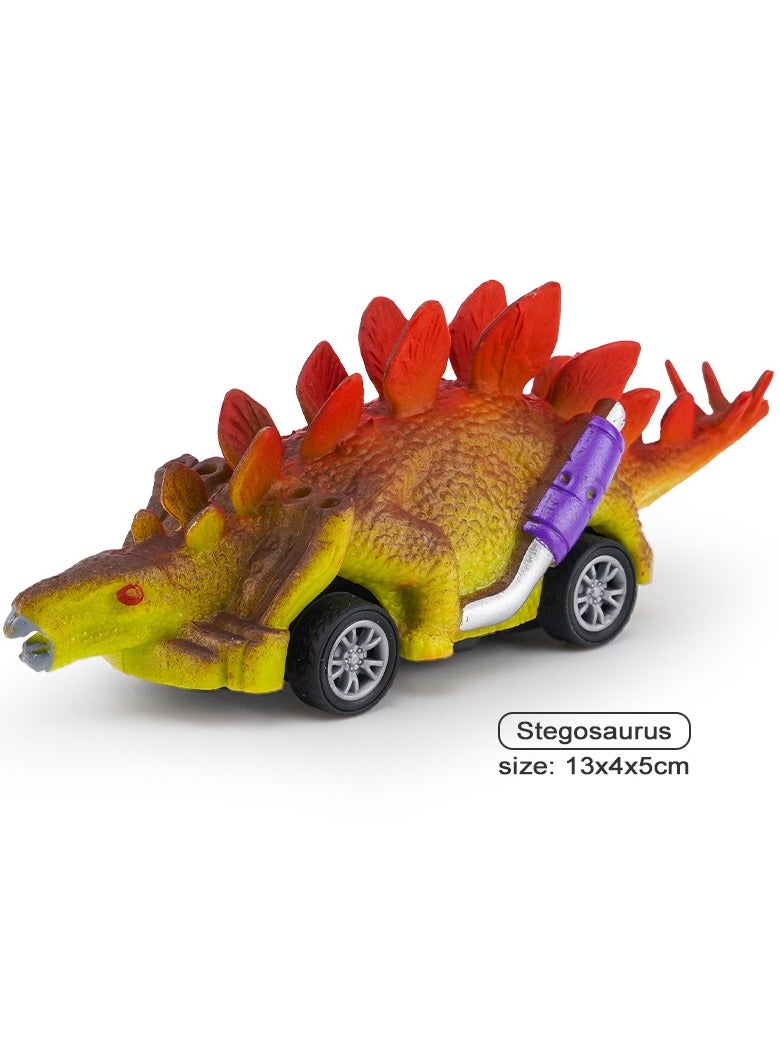 Dinosaur toys for boys Car with Triceratops Stegosaurus Aetosaurus and Pterodactyl Exercises Motor Skills Portable Interactive Games Kids toys toys for boys - Image 5