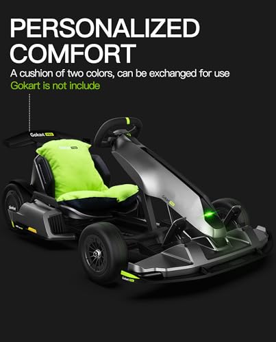 stio Gokart Cushion Comfortable Backrest Seat Compatible with Segway Ninebot GoKart Pro and Gokart Kit Soft Pillow for Go Kart Pro Kit Karting Accessories (NOT Come with A GOKART) - Image 2