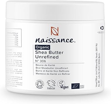 Naissance Organic Shea Butter Unrefined No 306 250g Pure Raw Natural Vegan for Skin Hair Lip Balms Body Butters Moisturiser - Image 2