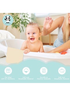 HIPHOP PANDA HIPHOP PANDA 10 Pack 6-Layers Muslin Burp Cloths Large - Durable 100% Cotton - Baby Essentials Extra Absorbent and Soft Boys & Girls Rags for Newborn Registry  - Image 5