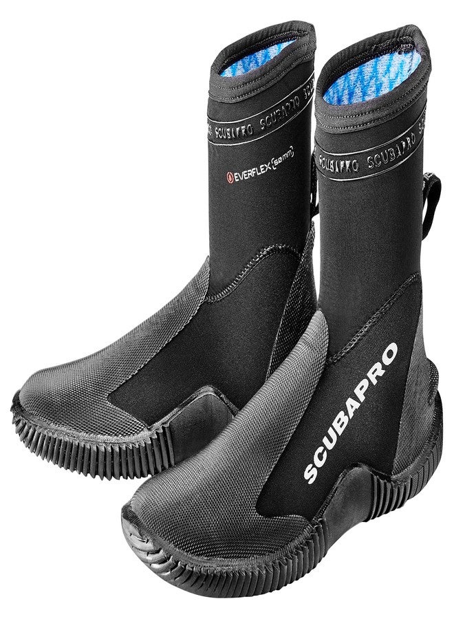 SCUBAPRO Everflex Arch 5 mm Diving Boot (Extra Small, Black) - Image 1
